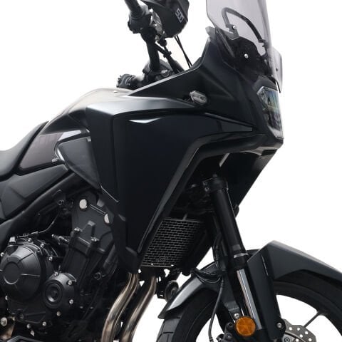 GP Kompozit Honda NX 500 2025-2026 Uyumlu Radyatör Koruma Siyah
