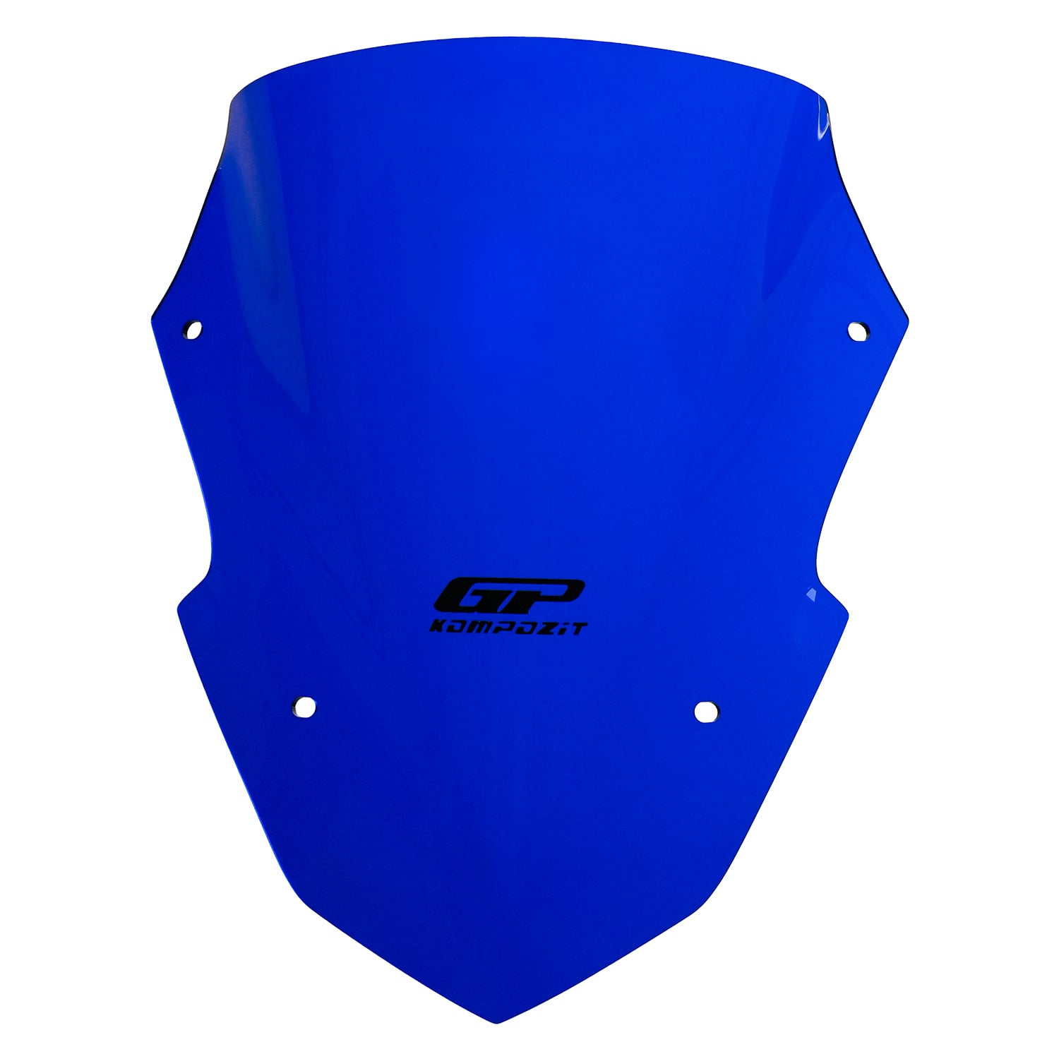 GP Kompozit Yamaha XMAX 250 Tech Max 2024-2026 Uyumlu Spor Ön Cam Mavi