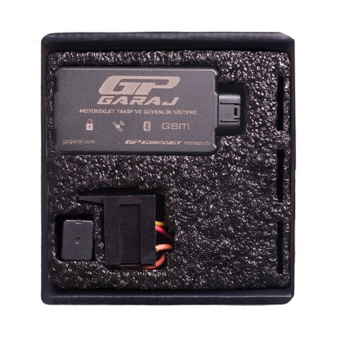 GP Garaj TKP001 Motosiklet Takip Ve Güvenlik Sistemi + Blokaj Sistemi + 1 Yıllık Lisans