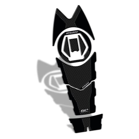 GP Kompozit Bajaj Pulsar RS 200 2015-2024 Uyumlu Tank Pad Karbon