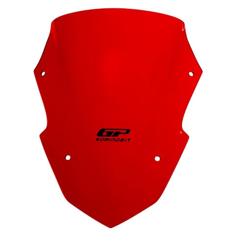 GP Kompozit Yamaha XMAX 250 Tech Max 2024-2026 Uyumlu Spor Ön Cam Kırmızı