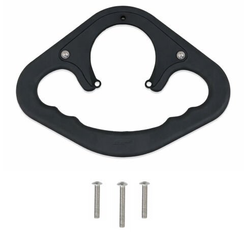 GP Kompozit Yamaha R25 2019-2024 Uyumlu Depo Üstü Artçı Tutamak Siyah