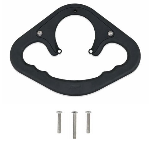 GP Kompozit Yamaha R25 2019-2024 Uyumlu Depo Üstü Artçı Tutamak Siyah