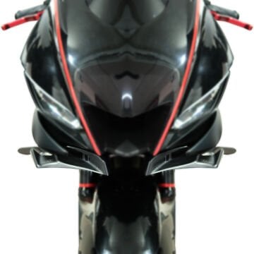GP Kompozit Yamaha R25 2019-2024 Uyumlu Winglet Siyah