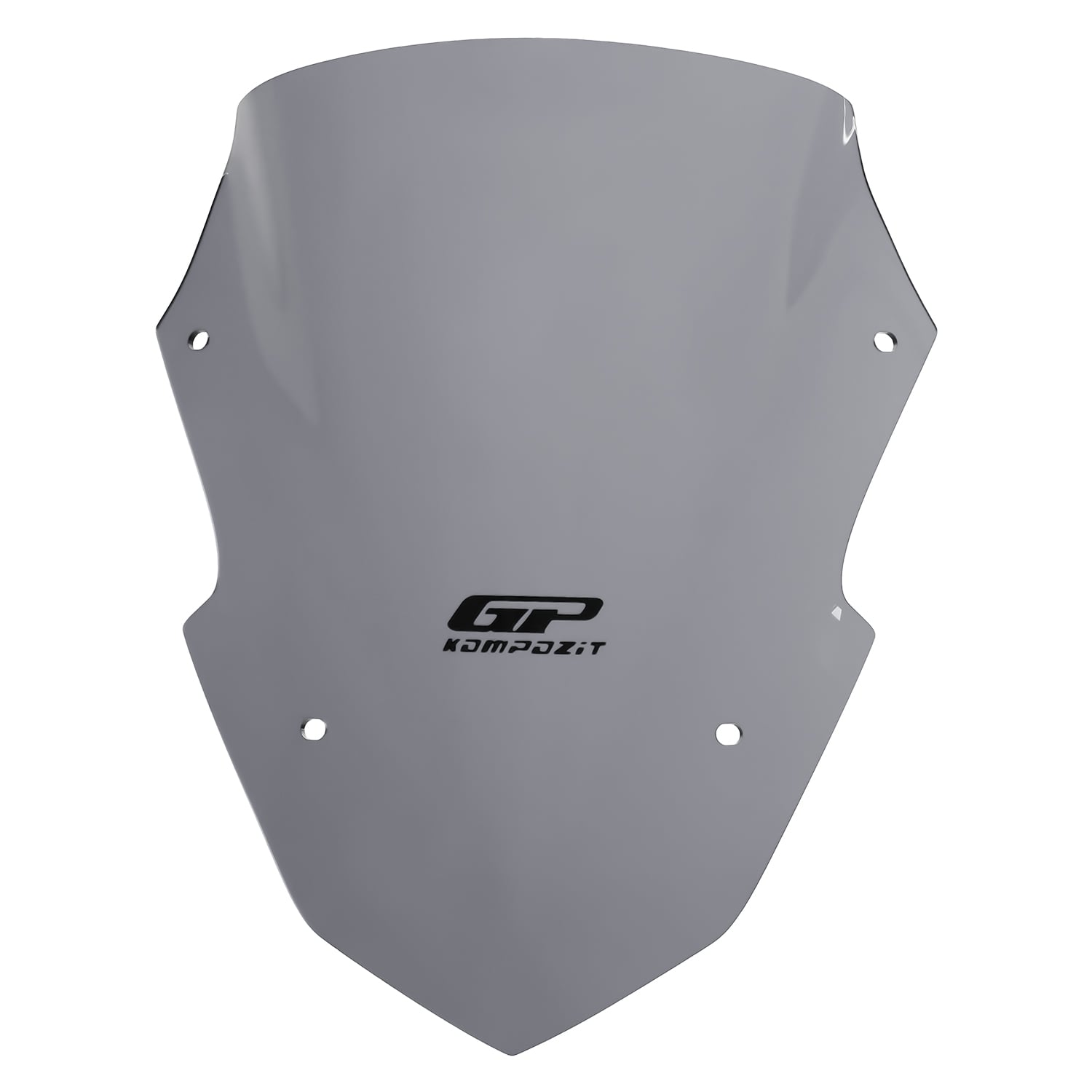 GP Kompozit Yamaha XMAX 250 Tech Max 2024-2026 Uyumlu Spor Ön Cam Gri