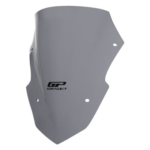 GP Kompozit Yamaha XMAX 250 Tech Max 2024-2026 Uyumlu Spor Ön Cam Gri