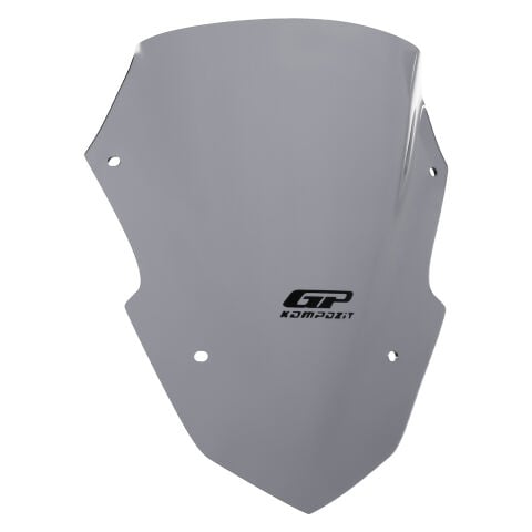 GP Kompozit Yamaha XMAX 250 Tech Max 2024-2026 Uyumlu Spor Ön Cam Gri