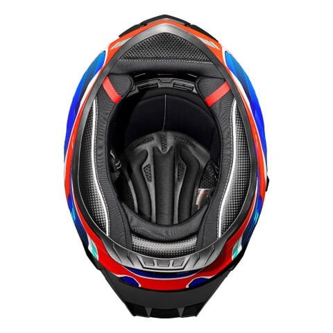 GP MY HELMET MKS002-RBW Güneş Vizörlü Şeffaf Çene Açılır Motosiklet Kaskı