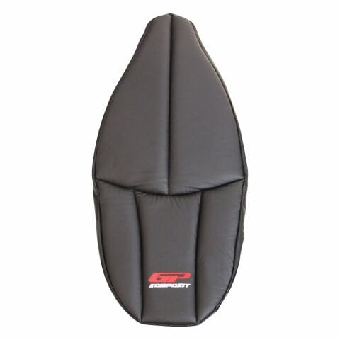 GP Kompozit Kanuni Mati 125 2020-2024 Uyumlu Motosiklet Konfor Sele Kılıfı Siyah