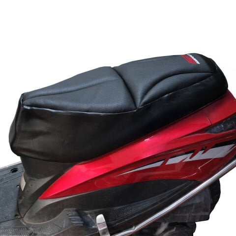 GP Kompozit Kanuni Mati 125 2020-2024 Uyumlu Motosiklet Konfor Sele Kılıfı Siyah