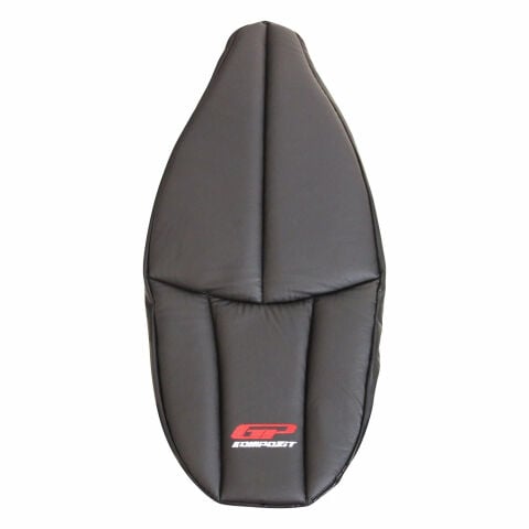 GP Kompozit Kanuni Mati 125 2020-2024 Uyumlu Motosiklet Konfor Sele Kılıfı Siyah