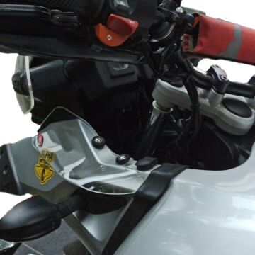 GP Kompozit BMW R 1150 GS 2000-2006 Uyumlu Sağ Sol Rüzgarlık Füme