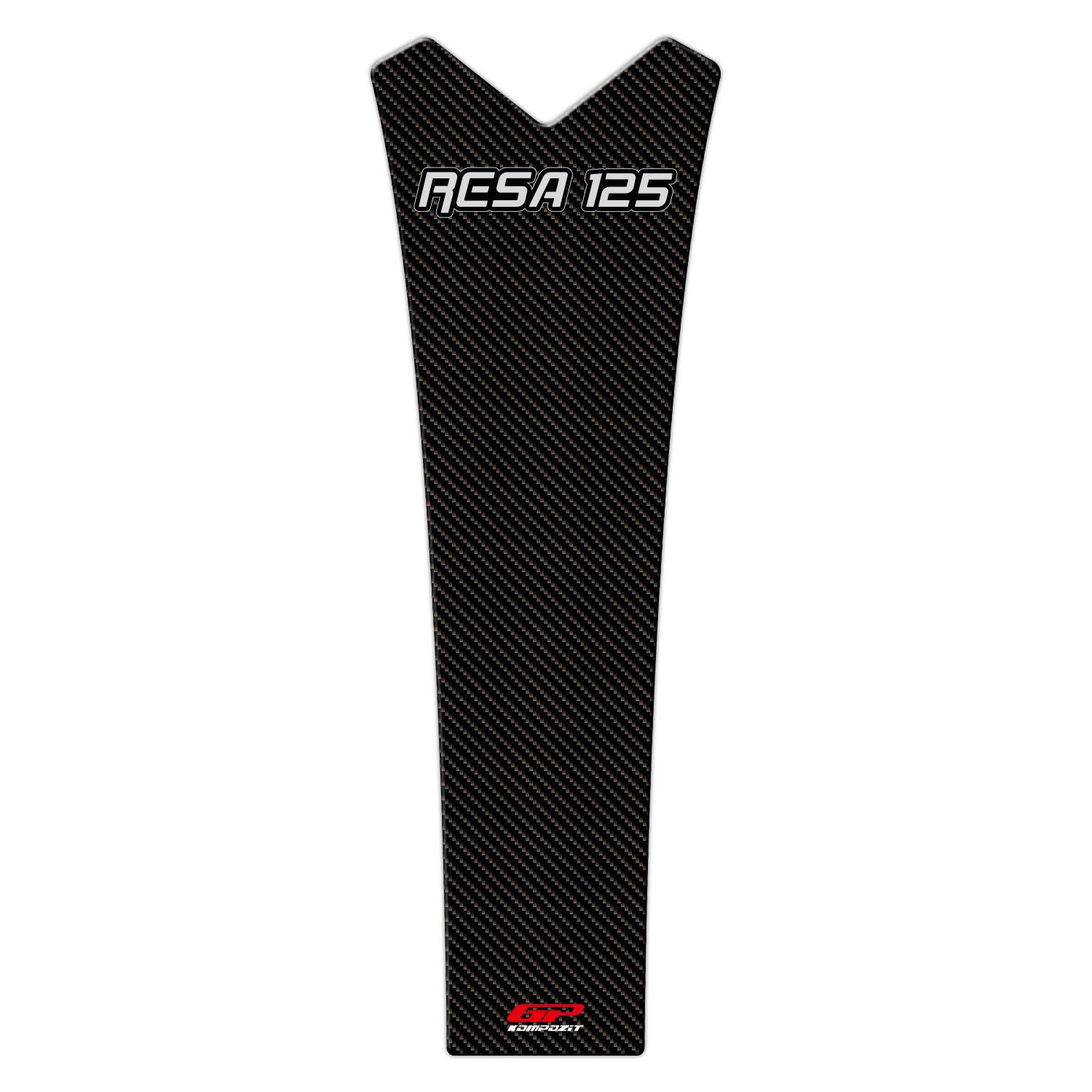 GP Kompozit Kanuni Resa 125 2022-2024 Uyumlu Tank Pad Karbon