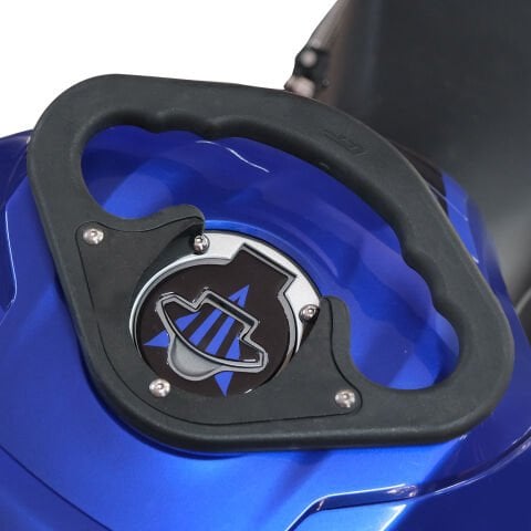 GP Kompozit Yamaha MT-25 2020-2025 Uyumlu Depo Üstü Artçı Tutamak Siyah