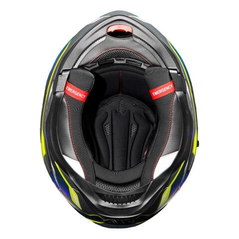 GP MY HELMET MKS002-EGBY Güneş Vizörlü Şeffaf Çene Açılır Motosiklet Kaskı