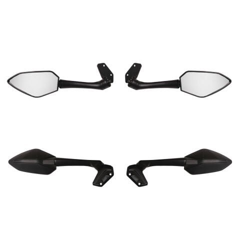 GP Kompozit CF Moto 250 SR 2020-2025 Uyumlu Motosiklet Dikiz Aynası Siyah