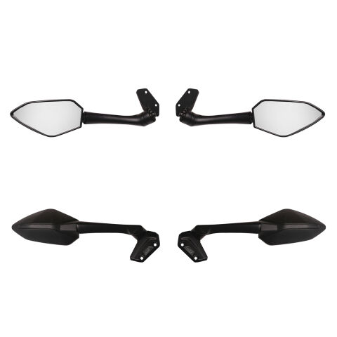 GP Kompozit CF Moto 250 SR 2020-2025 Uyumlu Motosiklet Dikiz Aynası Siyah