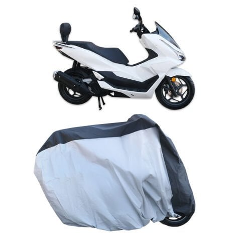 GP Kompozit Universal Küçük Boy Motosiklet Brandası Gri