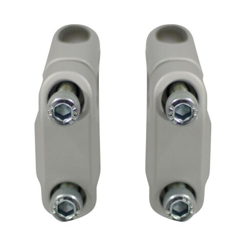 GP Kompozit BMW R 1200 GS / ADV 2004-2011 Uyumlu Gidon Yükseltme Gri