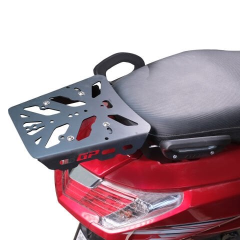 GP Kompozit Hero DASH 110/125 2022-2025 Uyumlu Arka Çanta Demiri Siyah