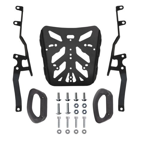 GP Kompozit Hero DASH 110/125 2022-2025 Uyumlu Arka Çanta Demiri Siyah