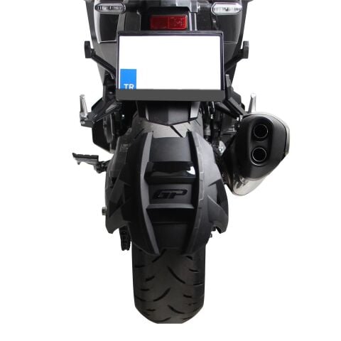 GP Kompozit Honda NT 1100 2022-2025 Uyumlu Arka Çamur Sıyırıcı Siyah