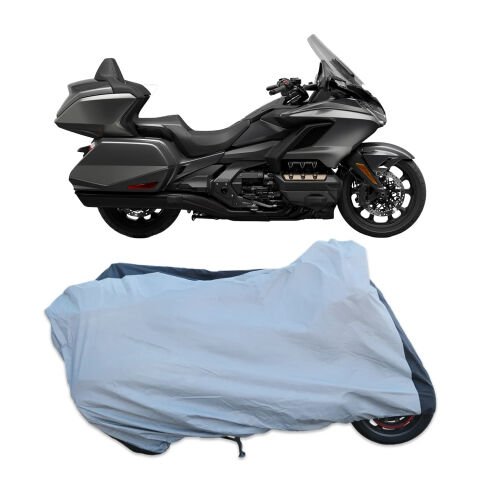 GP Kompozit Universal Büyük Boy Motosiklet Brandası Gri