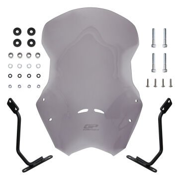 GP Kompozit Bajaj V15 2017-2020 Uyumlu Ön Cam Füme 48 cm