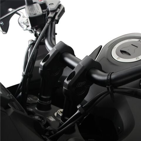 GP Kompozit Honda NT 1100 2022-2025 Uyumlu Gidon Yükseltme Siyah
