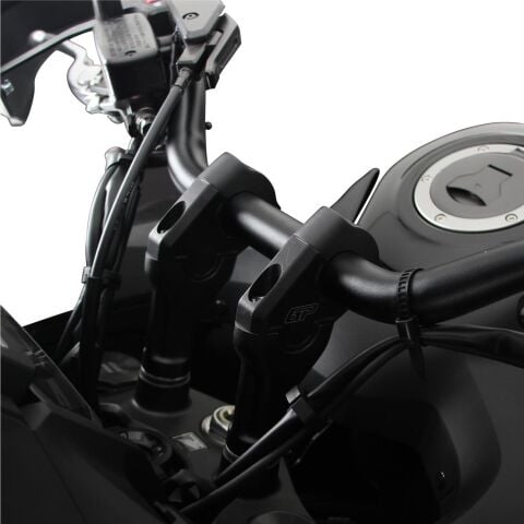 GP Kompozit Honda NT 1100 2022-2025 Uyumlu Gidon Yükseltme Siyah