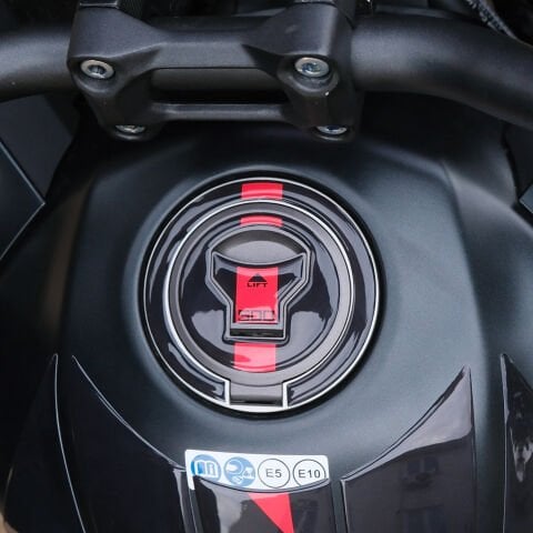 GP Kompozit Honda NX 500 2025-2026 Uyumlu Tank Pad Seti Siyah-Kırmızı