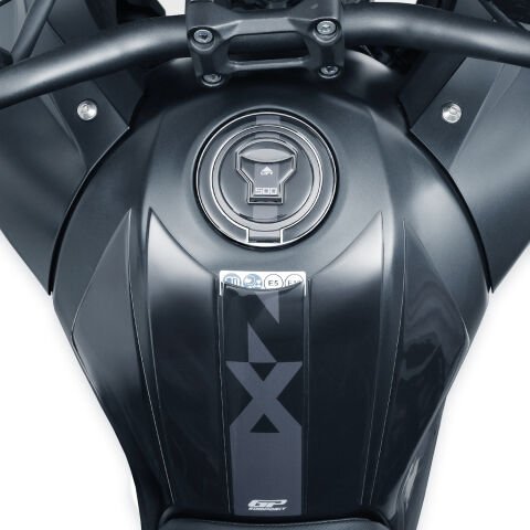 GP Kompozit Honda NX 500 2025-2026 Uyumlu Tank Pad Seti Siyah-Gri
