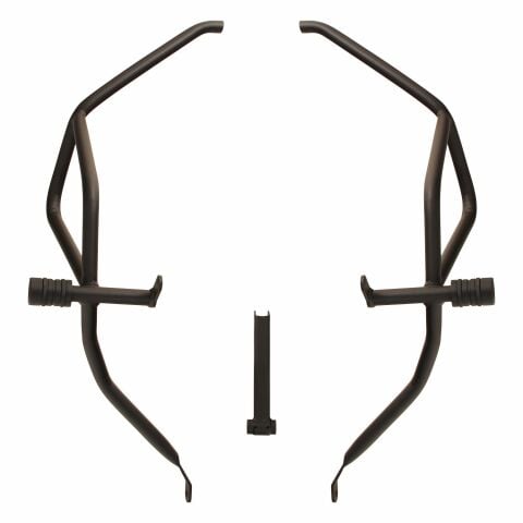 GP Kompozit Honda XL750L Transalp 2023-2025 Uyumlu Motor Koruma Demiri Siyah