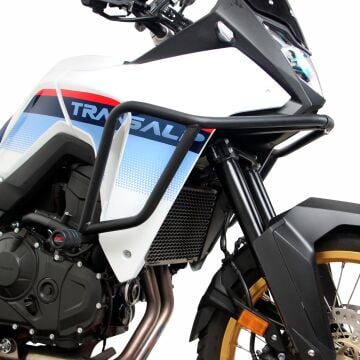 GP Kompozit Honda XL750L Transalp 2023-2025 Uyumlu Motor Koruma Demiri Siyah
