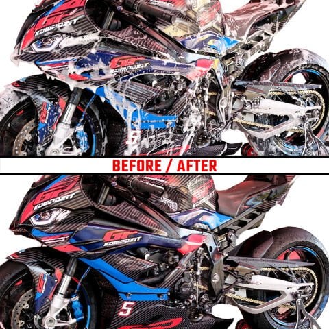 GP Kompozit 11 Parça Motosiklet Bakım ve Temizlik Seti