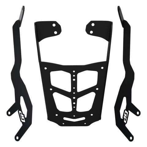 GP Kompozit Bajaj Pulsar NS 200 2011-2026 Uyumlu Arka Çanta Demiri Siyah