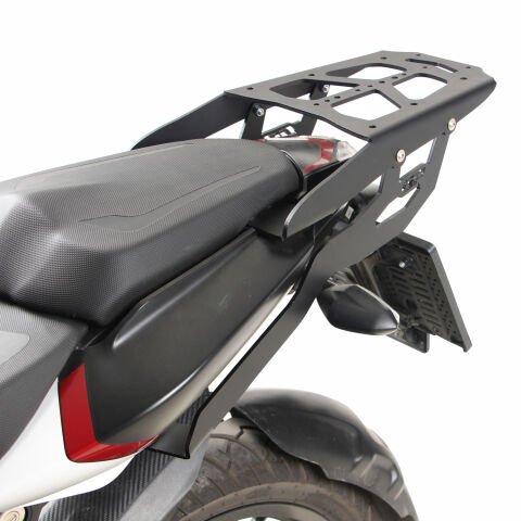 GP Kompozit Bajaj Pulsar NS 200 2011-2025 Uyumlu Arka Çanta Demiri Siyah