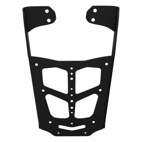 GP Kompozit Bajaj Pulsar NS 200 2011-2026 Uyumlu Arka Çanta Demiri Siyah