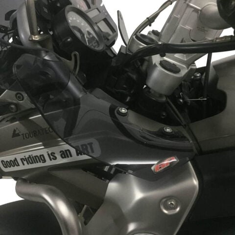 GP Kompozit BMW R 1200 GS ADV 2006-2012 Uyumlu Sağ Sol Rüzgarlık Şeffaf