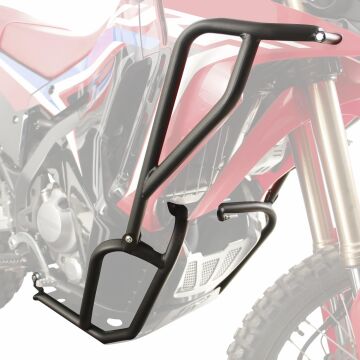 GP Kompozit Honda CRF250 Rally 2023-2024 Uyumlu Motor Koruma Demiri Seti Siyah