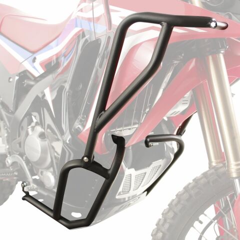 GP Kompozit Honda CRF250 Rally 2023-2025 Uyumlu Motor Koruma Demiri Seti Siyah