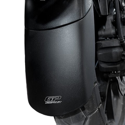 GP Kompozit Honda NX 500 2025-2026 Uyumlu Ön Çamurluk Uzatma Siyah