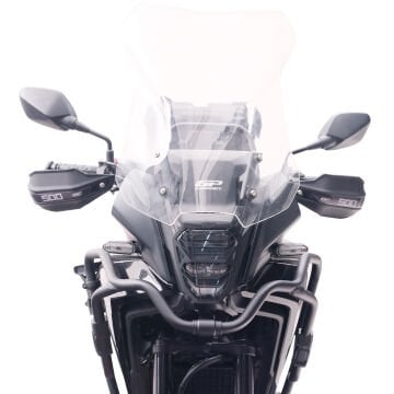 GP Kompozit Honda NX 500 2025 Uyumlu Far Koruma Siyah