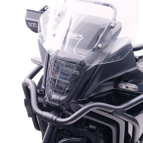 GP Kompozit Honda NX 500 2025 Uyumlu Far Koruma Siyah