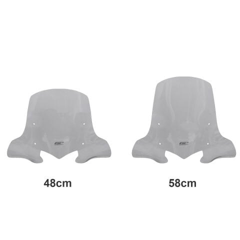 GP Kompozit Hero DASH 125 2022-2024 Uyumlu Ön Cam Füme