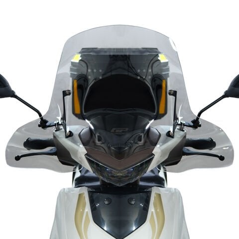 GP Kompozit Hero DASH 125 2022-2024 Uyumlu Ön Cam Füme