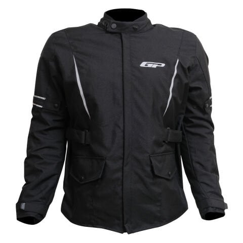 GP Kompozit MNTK003 Kışlık 5 Korumalı Motosiklet Montu Siyah