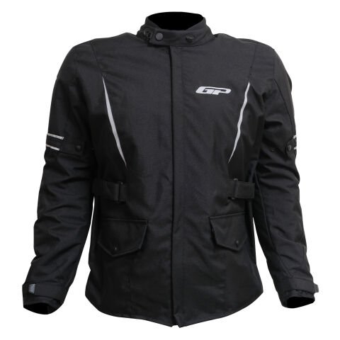 GP Kompozit MNTK003 Kışlık 5 Korumalı Motosiklet Montu Siyah