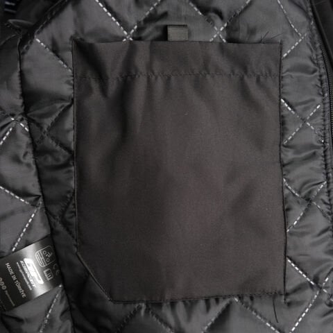 GP Kompozit MNTK003 Kışlık 5 Korumalı Motosiklet Montu Siyah