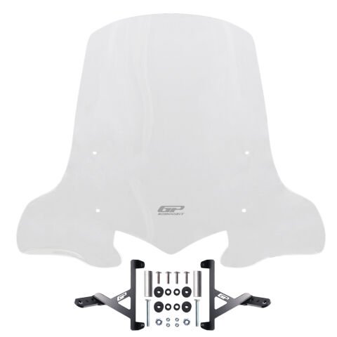 GP Kompozit Hero DASH 125 2022-2024 Uyumlu Ön Cam Şeffaf